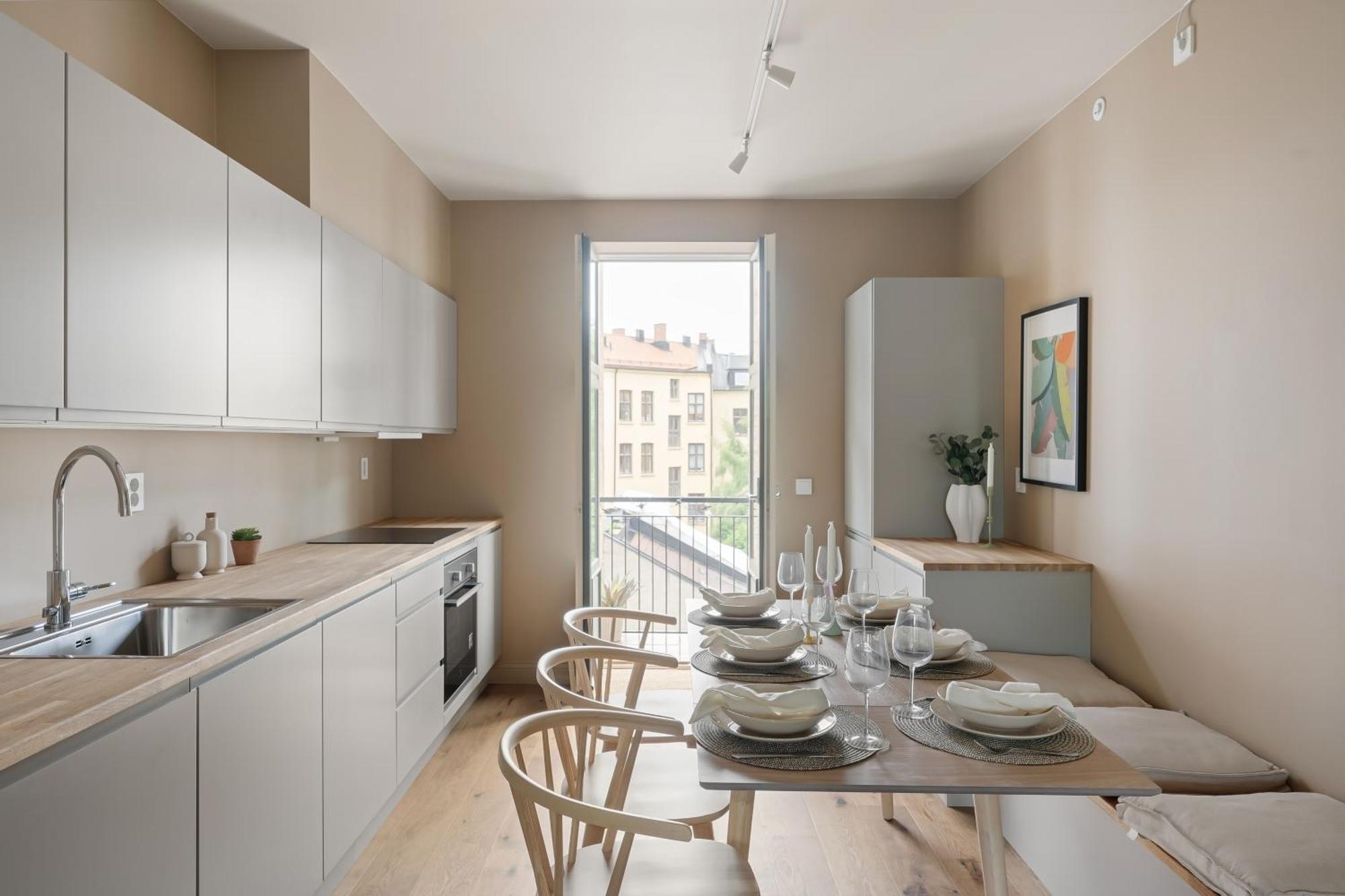 Dinbnb Apartments Gruenerlokka I 2-Bedroom With Balcony Oslo Exterior photo